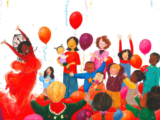 Queen Nikkolah viert feest